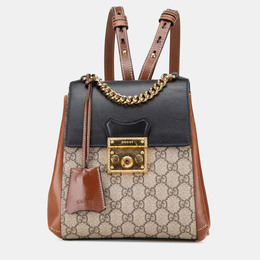 Gucci: Бежевый рюкзак  GG Supreme