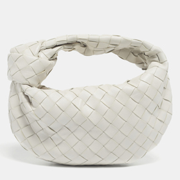 Bottega Veneta: Білі сумки  Intrecciato