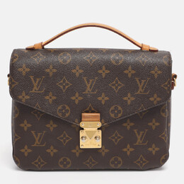 Louis Vuitton: Коричневі сумки  Pochette