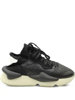 Y-3: Чёрные кроссовки  Kaiwa