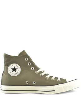 Converse: Зелёные кроссовки  Chuck Taylor