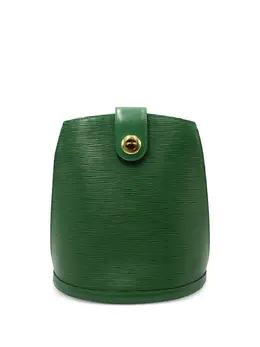Louis Vuitton Pre-Owned: Зелёная сумка 