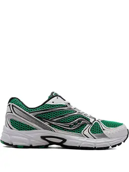 Saucony: Зелёные кроссовки 