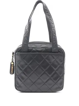 CHANEL Pre-Owned: Чёрная сумка 