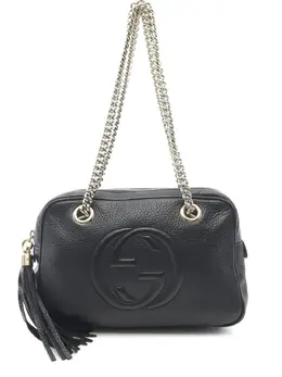 Gucci Pre-Owned: Чёрная сумка 