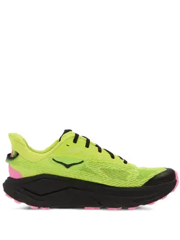 HOKA: Зелёные кроссовки 