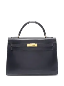 Hermès Pre-Owned: Синяя сумка-шоппер 