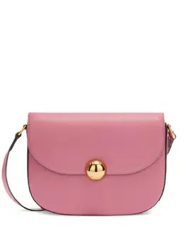 Furla: Розовая сумка через плечо 