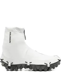Salomon: Белые кроссовки 