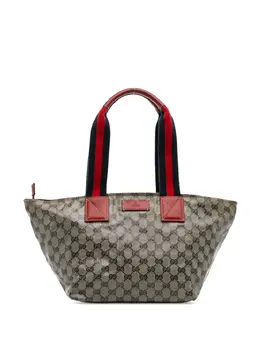 Gucci Pre-Owned: Коричневая сумка-шоппер 