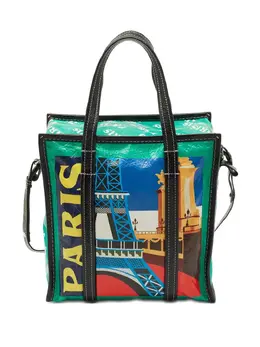 Balenciaga Pre-Owned: Сумка-шоппер с принтом 