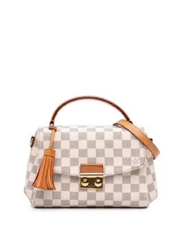Louis Vuitton Pre-Owned: Белая сумка 