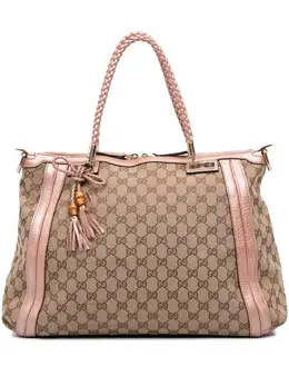 Gucci Pre-Owned: Коричневая сумка 