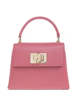 Furla: Розовая сумка-шоппер 