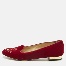 Charlotte Olympia: Красные балетки 