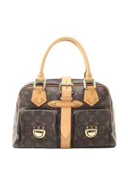 Louis Vuitton Pre-Owned: Коричневая сумка-шоппер 