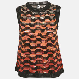 M Missoni: Оранжевый топ 
