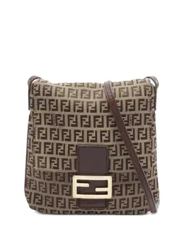 Fendi Pre-Owned: Коричневая сумка 