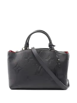 Louis Vuitton Pre-Owned: Чёрная сумка-шоппер 