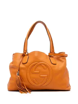 Gucci Pre-Owned: Оранжевая сумка 