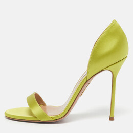 Aquazzura: Зелёные сандалии 