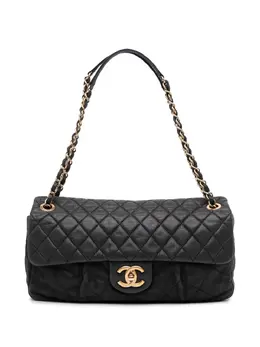 CHANEL Pre-Owned: Чёрная сумка 