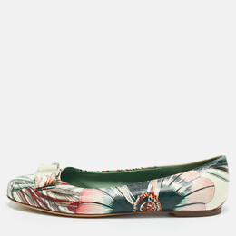 Salvatore Ferragamo: Многоцветные балетки 