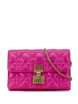Christian Dior Pre-Owned: Розовый кошелёк 
