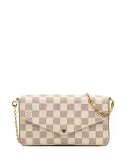 Louis Vuitton Pre-Owned: Белая сумка через плечо 