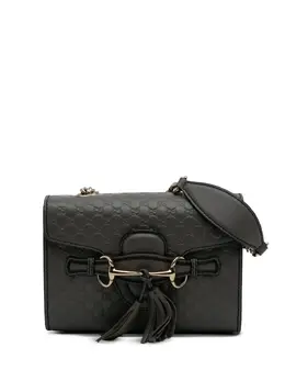 Gucci Pre-Owned: Серая сумка через плечо 