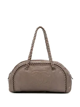 CHANEL Pre-Owned: Серебристая сумка 
