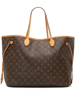 Louis Vuitton Pre-Owned: Коричневая сумка-шоппер 