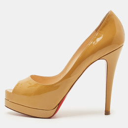 Christian Louboutin: Бежеві туфлі 