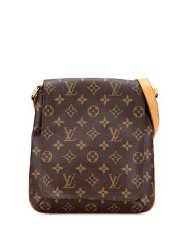 Louis Vuitton Pre-Owned: Коричневая сумка 