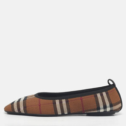 Burberry: Коричневі балетки 