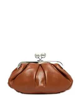 Max Mara: Коричневый клатч 