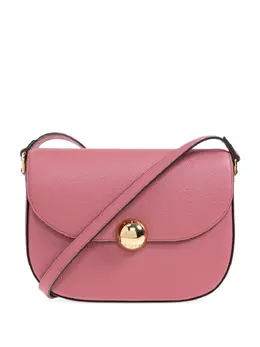 Furla: Розовая сумка через плечо 