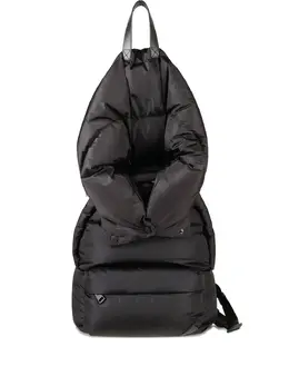 Moncler: Чёрный рюкзак 