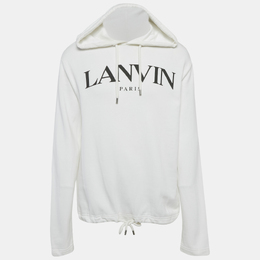 Lanvin: Белая толстовка 