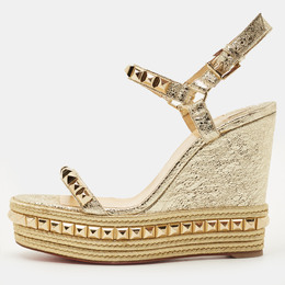 Christian Louboutin: Красные сандалии 