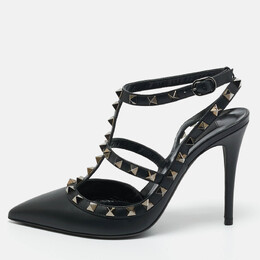 Valentino: Чёрные туфли  Rockstud