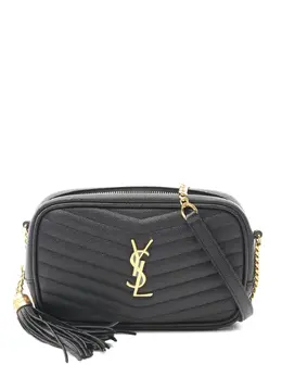 Saint Laurent: Чёрная сумка  Lou