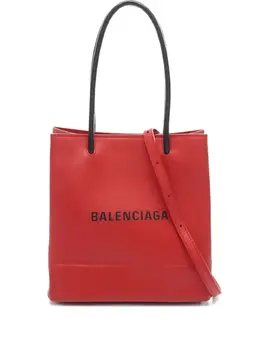 Balenciaga Pre-Owned: Красная сумка-шоппер 