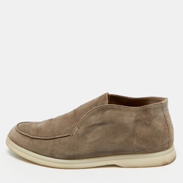 Loro Piana: Коричневые ботинки 