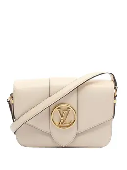 Louis Vuitton Pre-Owned: Бежевая сумка 