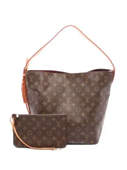 Louis Vuitton Pre-Owned: Коричневая сумка-шоппер 