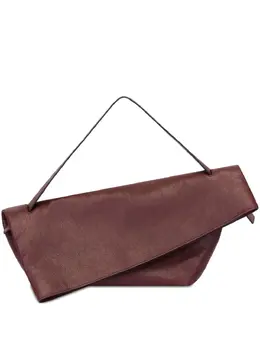 Alberta Ferretti: Бордовый клатч 