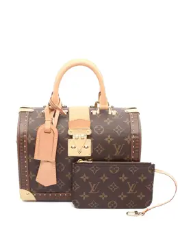 Louis Vuitton Pre-Owned: Коричневая сумка на руку 