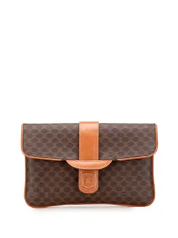 Celine Pre-Owned: Коричневый клатч 