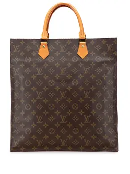 Louis Vuitton Pre-Owned: Коричневая сумка-шоппер 